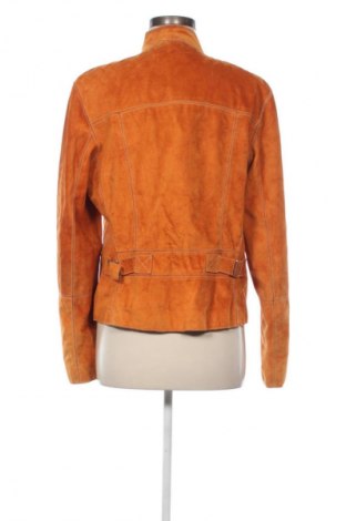 Γυναικείο δερμάτινο μπουφάν Milestone, Μέγεθος L, Χρώμα Πορτοκαλί, Τιμή 50,99 €