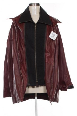 Dámská kožená bunda  Unbranded, Velikost L, Barva Červená, Cena  369,00 Kč