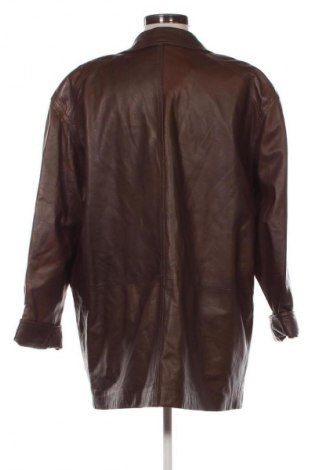 Дамско кожено яке Unbranded, Размер L, Цвят Кафяв, Цена 27,60 €