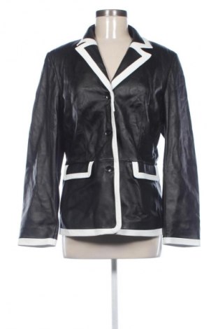 Дамско кожено яке Unbranded, Размер M, Цвят Черен, Цена 28,63 €