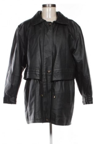 Дамско кожено яке Unbranded, Размер XXL, Цвят Черен, Цена 49,08 €