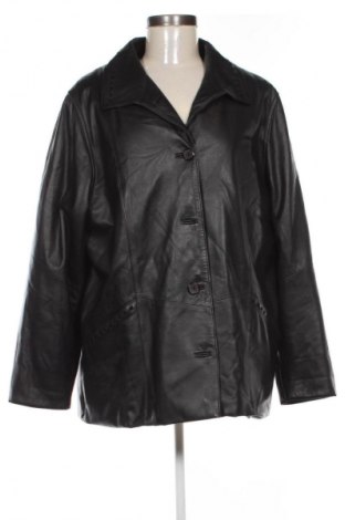 Дамско кожено яке Unbranded, Размер L, Цвят Черен, Цена 50,10 €