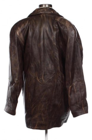 Дамско кожено яке Unbranded, Размер M, Цвят Кафяв, Цена 56,36 €