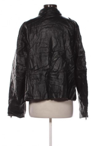 Дамско кожено яке Unbranded, Размер XXL, Цвят Черен, Цена 16,87 €