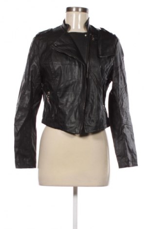 Geacă de piele pentru femei Unbranded, Mărime S, Culoare Negru, Preț 80,99 Lei