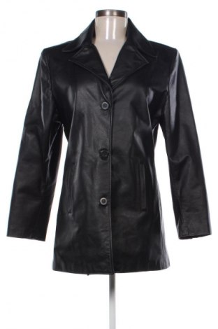 Дамско кожено яке Unbranded, Размер L, Цвят Черен, Цена 45,50 €
