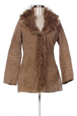 Dámská kožená bunda  Vero Moda, Velikost S, Barva Hnědá, Cena  769,00 Kč