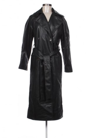 Γυναικείο δερμάτινο μπουφάν Weekday, Μέγεθος XS, Χρώμα Μαύρο, Τιμή 62,18 €