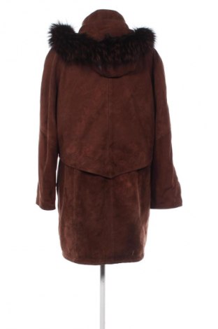 Γυναικείο δερμάτινο μπουφάν Your Sixth Sense, Μέγεθος M, Χρώμα Καφέ, Τιμή 25,00 €