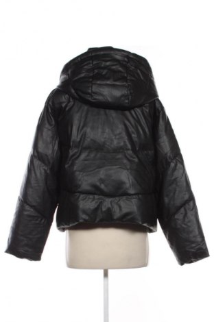 Дамско кожено яке Zara, Размер L, Цвят Черен, Цена 16,36 €