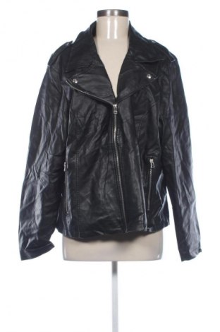 Дамско кожено яке Zizzi, Размер XXL, Цвят Черен, Цена 10,22 €