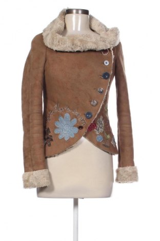 Dámský kabát  Desigual, Velikost S, Barva Hnědá, Cena  2 199,00 Kč