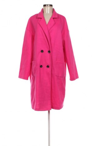 Damski płaszcz SHEIN, Rozmiar L, Kolor Różowy, Cena 91,99 zł