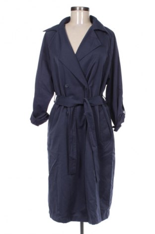 Palton de femei Stradivarius, Mărime L, Culoare Albastru, Preț 103,99 Lei