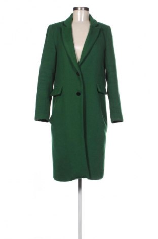 Дамско палто Stradivarius, Размер M, Цвят Зелен, Цена 34,76 €