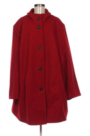 Damenmantel Ulla Popken, Größe 3XL, Farbe Rot, Preis € 44,99