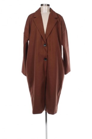 Γυναικείο παλτό Unbranded, Μέγεθος XXL, Χρώμα Καφέ, Τιμή 42,99 €