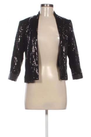 Sacou de femei Bershka, Mărime S, Culoare Negru, Preț 78,99 Lei