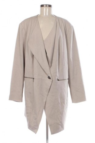 Γυναικείο σακάκι Bpc Bonprix Collection, Μέγεθος 3XL, Χρώμα  Μπέζ, Τιμή 21,99 €