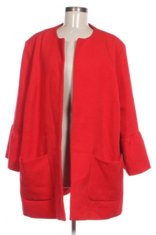 Γυναικείο σακάκι Kiabi, Μέγεθος 3XL, Χρώμα Κόκκινο, Τιμή 26,99 €