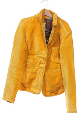 Γυναικείο σακάκι Pepe Jeans, Μέγεθος XS, Χρώμα Κίτρινο, Τιμή 56,99 €