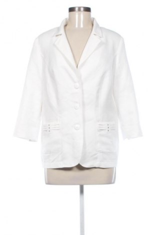 Γυναικείο σακάκι Unbranded, Μέγεθος XL, Χρώμα Λευκό, Τιμή 20,01 €