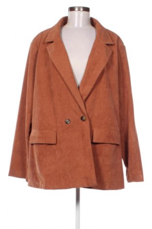 Γυναικείο σακάκι Unbranded, Μέγεθος 5XL, Χρώμα Καφέ, Τιμή 23,99 €