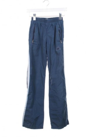 Дамско спортно долнище Kappa, Размер XXS, Цвят Син, Цена 17,38 €