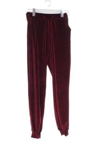 Дамско спортно долнище SHEIN, Размер XXS, Цвят Червен, Цена 8,18 €