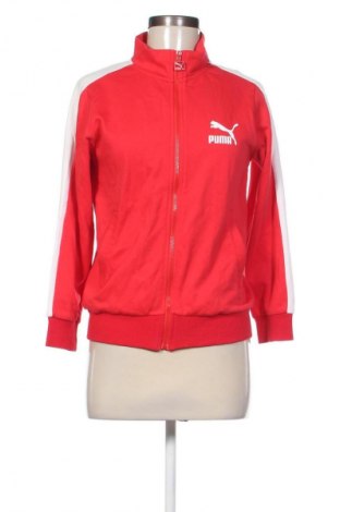 Bluză trening de femei PUMA, Mărime S, Culoare Roșu, Preț 89,99 Lei