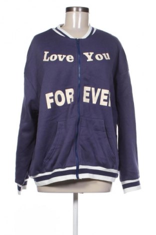 Дамско спортно горнище SHEIN, Размер XXL, Цвят Син, Цена 4,60 €