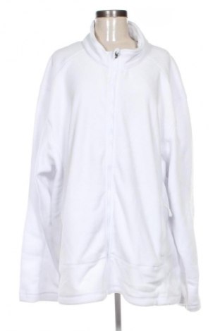 Γυναικεία αθλητική ζακέτα Unbranded, Μέγεθος 4XL, Χρώμα Λευκό, Τιμή 7,99 €