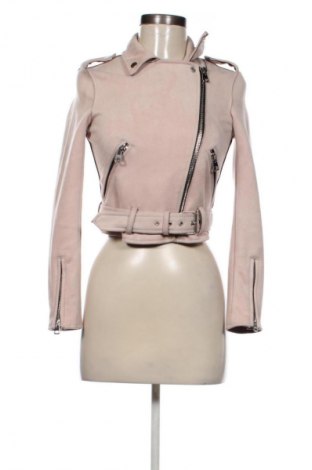Damenjacke Bershka, Größe XS, Farbe Aschrosa, Preis 31,99 €
