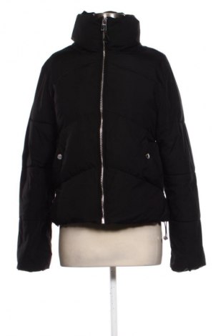 Γυναικείο μπουφάν Bershka, Μέγεθος M, Χρώμα Μαύρο, Τιμή 30,99 €