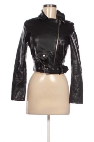 Damenjacke Bershka, Größe XS, Farbe Schwarz, Preis 25,99 €