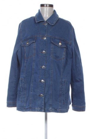 Γυναικείο μπουφάν Bpc Bonprix Collection, Μέγεθος 3XL, Χρώμα Μπλέ, Τιμή 17,99 €