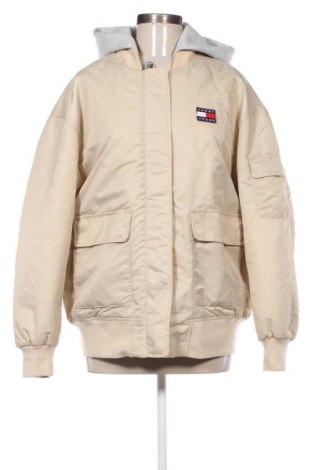 Γυναικείο μπουφάν Tommy Jeans, Μέγεθος M, Χρώμα  Μπέζ, Τιμή 73,99 €