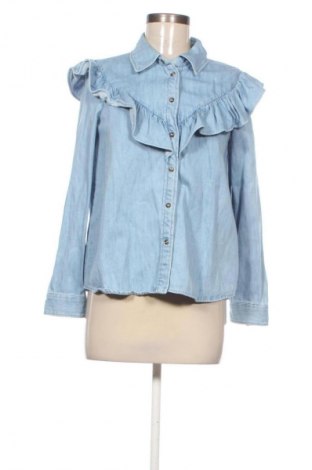 Дамско яке Zara, Размер S, Цвят Син, Цена 17,38 €