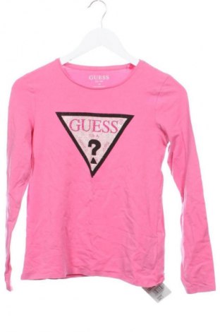 Gyerek blúz Guess, Méret 15-18y / 170-176 cm, Szín Rózsaszín, Ár 6 639 Ft