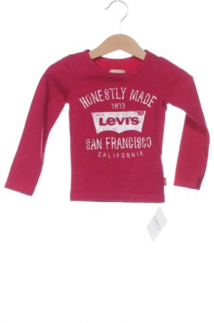 Детска блуза Levi's, Размер 18-24m/ 86-98 см, Цвят Розов, Цена 9,71 €