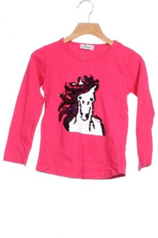 Детска блуза Unbranded, Размер 6-7y/ 122-128 см, Цвят Розов, Цена 4,09 €