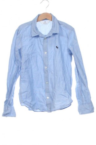 Детска риза H&M, Размер 7-8y/ 128-134 см, Цвят Син, Цена 5,62 €