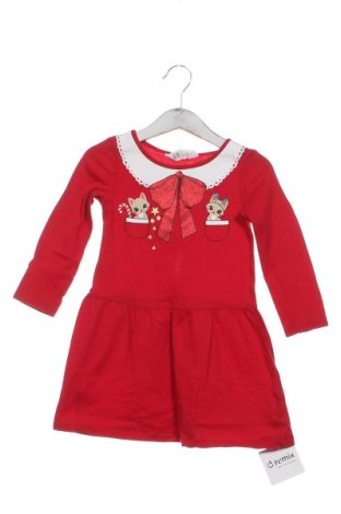 Детска рокля H&M, Размер 2-3y/ 98-104 см, Цвят Червен, Цена 12,28 €