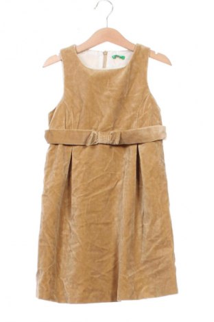 Детска рокля United Colors Of Benetton, Размер 5-6y/ 116-122 см, Цвят Кафяв, Цена 6,64 €
