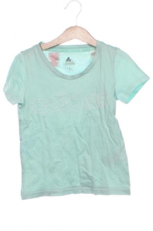 Детска тениска Adidas, Размер 6-7y/ 122-128 см, Цвят Зелен, Цена 7,28 €