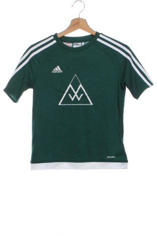 Dziecięcy T-shirt Adidas, Rozmiar 10-11y/ 146-152 cm, Kolor Zielony, Cena 55,99 zł