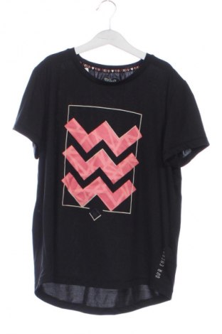 Dziecięcy T-shirt Crivit, Rozmiar 12-13y/ 158-164 cm, Kolor Czarny, Cena 53,99 zł