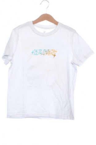Детска тениска H&M, Размер 8-9y/ 134-140 см, Цвят Бял, Цена 3,06 €
