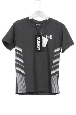 Детска тениска Under Armour, Размер 5-6y/ 116-122 см, Цвят Сив, Цена 14,31 €