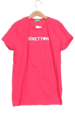 Детска тениска United Colors Of Benetton, Размер 13-14y/ 164-168 см, Цвят Червен, Цена 6,64 €